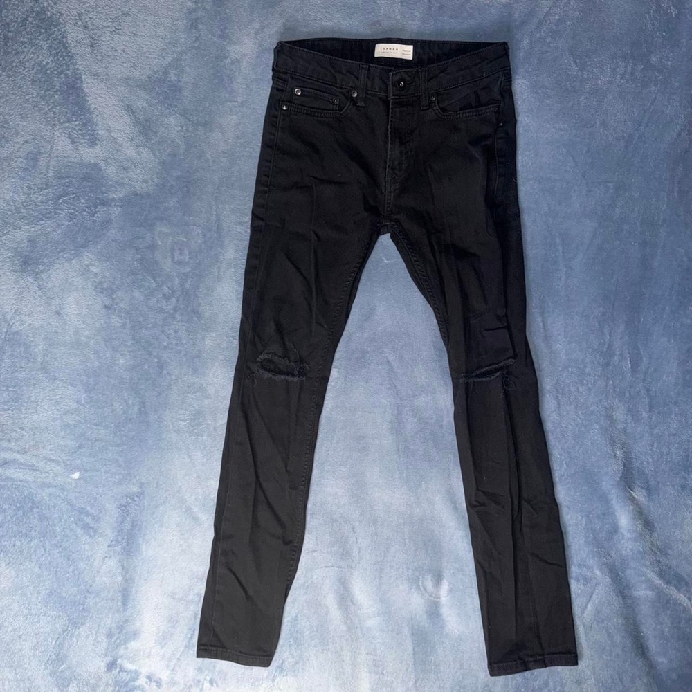 Topman black skinny jeans